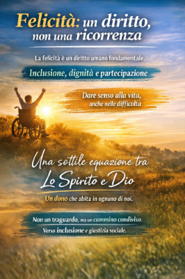 Grafica sulla felicità realizzata da Maria Rosaria Ricci