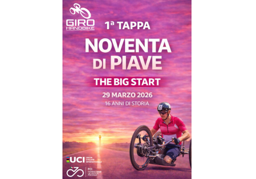 Riparte dal Veneto il nuovo Giro d’Italia di Handbike