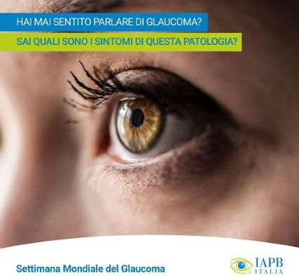 Realizzazione grafica di IAPB Italia per la Settimana del Glaucoma 2026