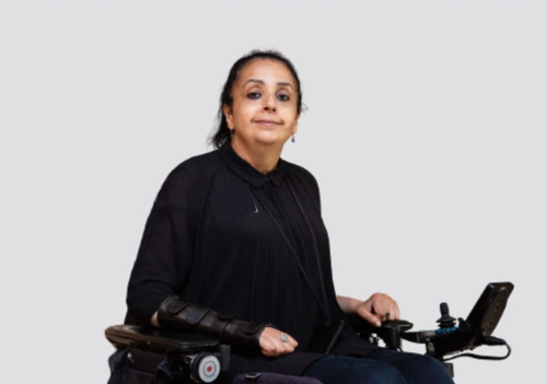 Nadia Hadad, componente del Comitato Esecutivo del Forum Europeo sulla Disabilità