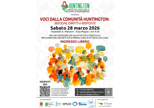 Voci dalla comunità Huntington: bisogni, diritti e risposte
