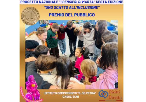 "I Pensieri di Marta", "Il Sorriso di Vera" dell'Istituto Comprensivo G. De Petra di Casoli (Chieti)