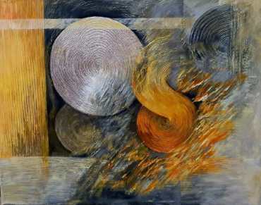 Oksana Potomkina, "Interazione. Sfumature e Forme", 2024