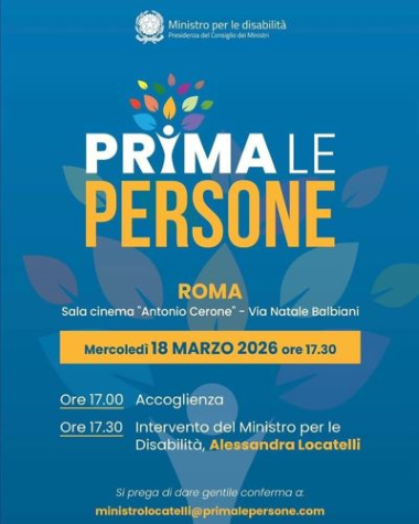 Roma, 18 marzo 2026, incontro con Locatelli