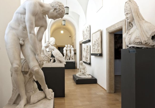 Una sala della Galleria dell’Accademia di San Luca a Roma, dove Andrea Bianco parla di «un’esperienza validissima dal punto di vista dell'accessibilità, ma anche sul piano artistico e umano»
