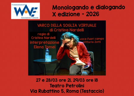 "Varco della soglia virtuale" con Elena Tomei, Roma, 27-29 marzo 2026