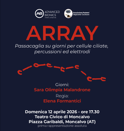 "ARRAY", Moncalvo, 12 aprile 2026