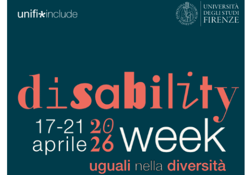 Formazione, cultura, cinema e politiche sociali: la “Disability Week” promossa dall’Università di Firenze