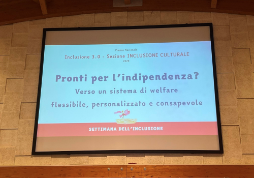 Il “Premio Inclusione 3.0” al progetto “Pronti per l’Indipendenza?”