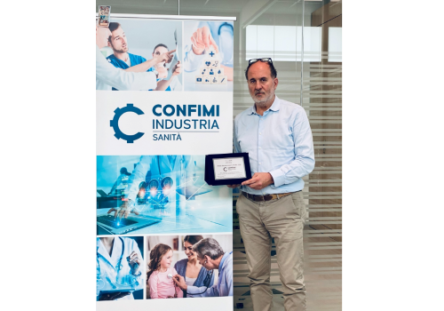 Massimo Pulin con il Premio SIDIMA 2026