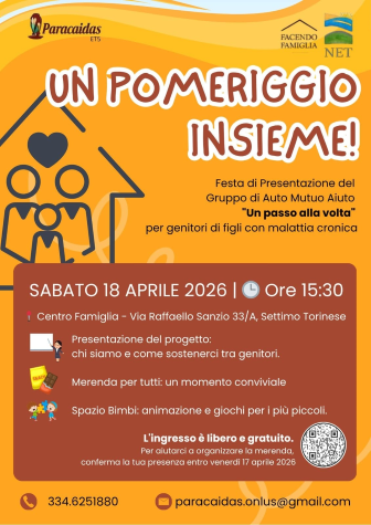 "Un passo alla volta", Settimo Torinese, 18 aprile 2026