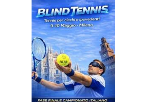 La finale del Campionato Italiano di blind tennis