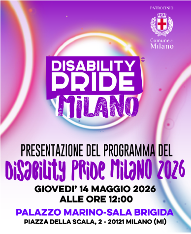Presentazione del "Disability Pride Milano 2026", 14 maggio