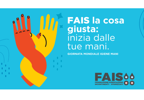 La Federazione Associazioni Incontinenti e Stomizzati e la Giornata Mondiale dell’Igiene delle Mani