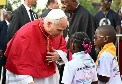 Papa Leone XIV in Angola, aprile 2026