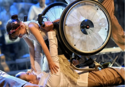 "Oltre il sipario, il cuore" 2026, ballerina Ginevra Accoto (foto di Mario Piombo)