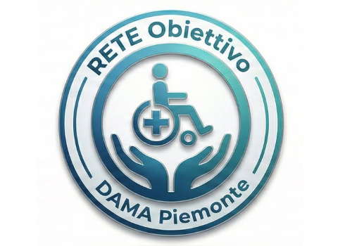Logo della rete Obiettivo DAMA Piemonte