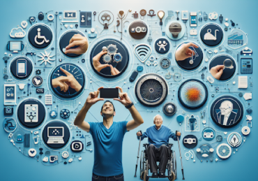Una realizzazione grafica dedicata alle tecnologie assistive