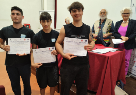 Studenti vincitori del "XXIV Premio Catarsini"