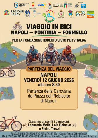 In bici per la Fondazione Sisto per Vitalba, 12-13 giugno 2026
