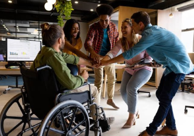 Amici con e senza disabilità