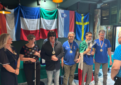 Gli Azzurri vincitori della Coppa delle Sei Nazioni di Scacchi per Ciechi e Ipovedenti a Rimini