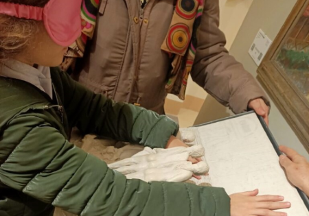 Laboratorio tattile promosso dalla Fondazione Catarsini