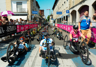 Cesano Maderno. giugno 2026, 16° Giro d'Italia di Handbike, partenza della tappa