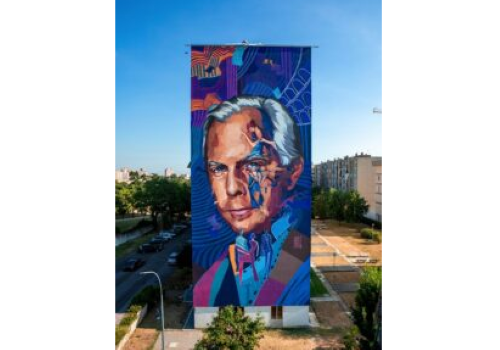 Murale di Piacenza "Tributo a Giorgio Armani", 2026