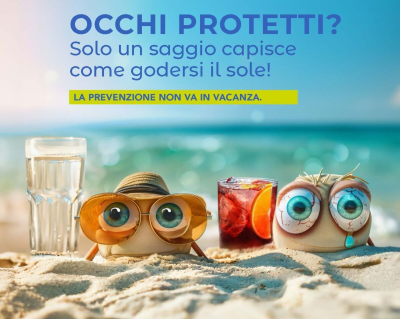 Manifesto della campagna "La prevenzione non va in vacanza 2026"