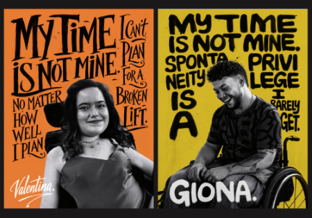 Valentina e Giona, parteciopanti al progetto "My Time is Not Mine"