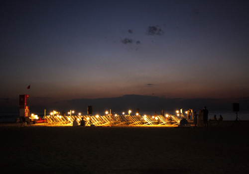 "Cinema in spiaggia" di Ombra Sociale