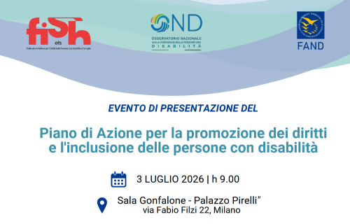 Milano, 3 luglio 2026, presentazione Piano di Azione