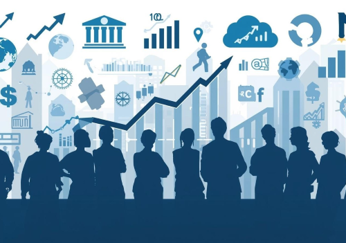Realizzazione grafica dedicata all'economia sociale