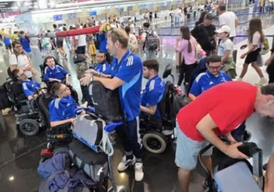 Nazionale di powerchair football bloccata a Roma Fiumicino, 20 luglio 2026