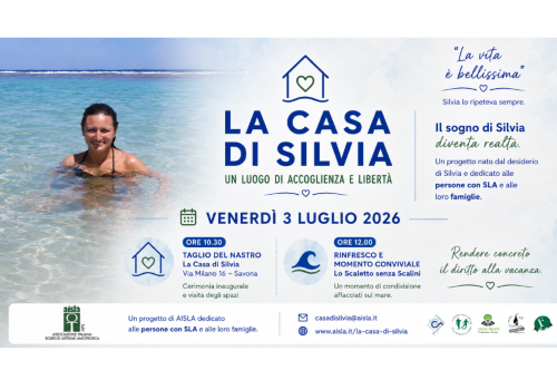 Savona, inaugurazione "La Casa di Silvia", 3 luglio 2026