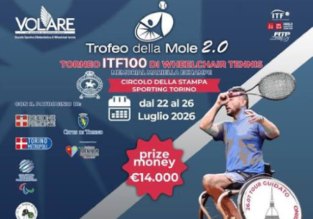 Manifesto del Trofeo Mole 2.0 di Torino, 22-26 luglio 2026