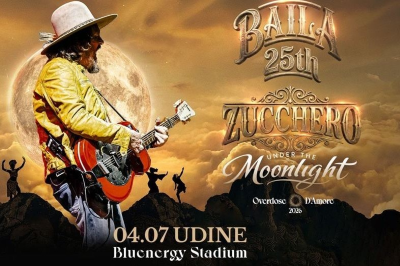 Concerto di Zucchero a Udine, 4 luglio 2026
