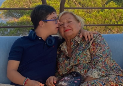 Emanuele con la nonna (©AIPD Nazionale)