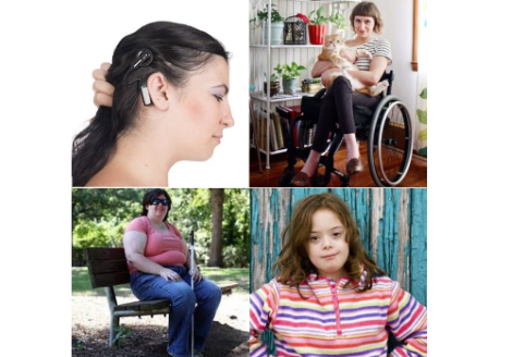 Donne con diverse disabilità