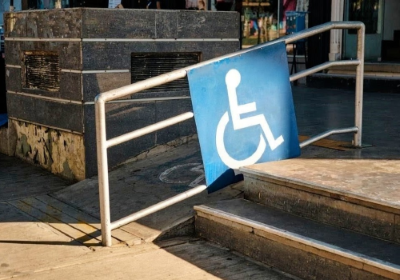 Rampa d'accesso al livello del marciapiede