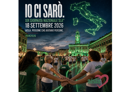 Giornata Nazionale SLA 2026, 18 settembre