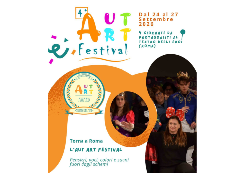 "4° Aut Art Festival", Roma, 24-27 settembre 2026