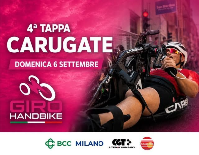 Giro Handbike 2026, Carugate, 6 settembre