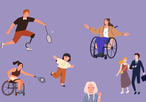 Grafica su donne con diverse disabilità