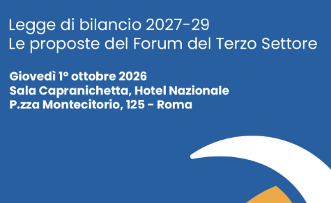 Forum Terzo Settore, Roma, 1 ottobre 2026