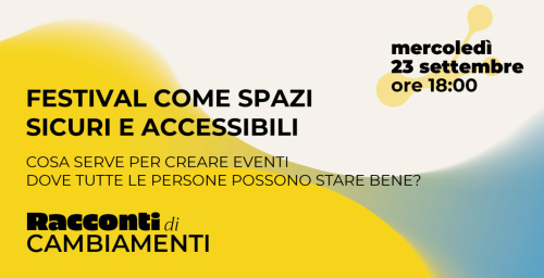 Foindazione Time2 Torino, 23 settembre 2026