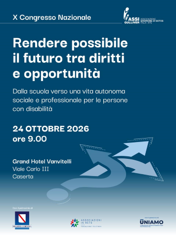 X Congresso ASSI Gulliver, 24 ottobrte 2026 a Caserta