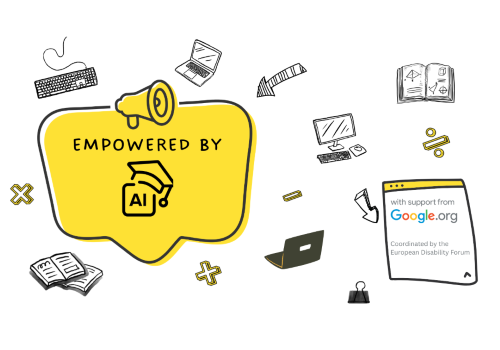 "Empowered by AI", grafica