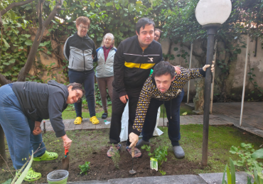Fondazione Italiana Verso il Futuro: giardinaggio